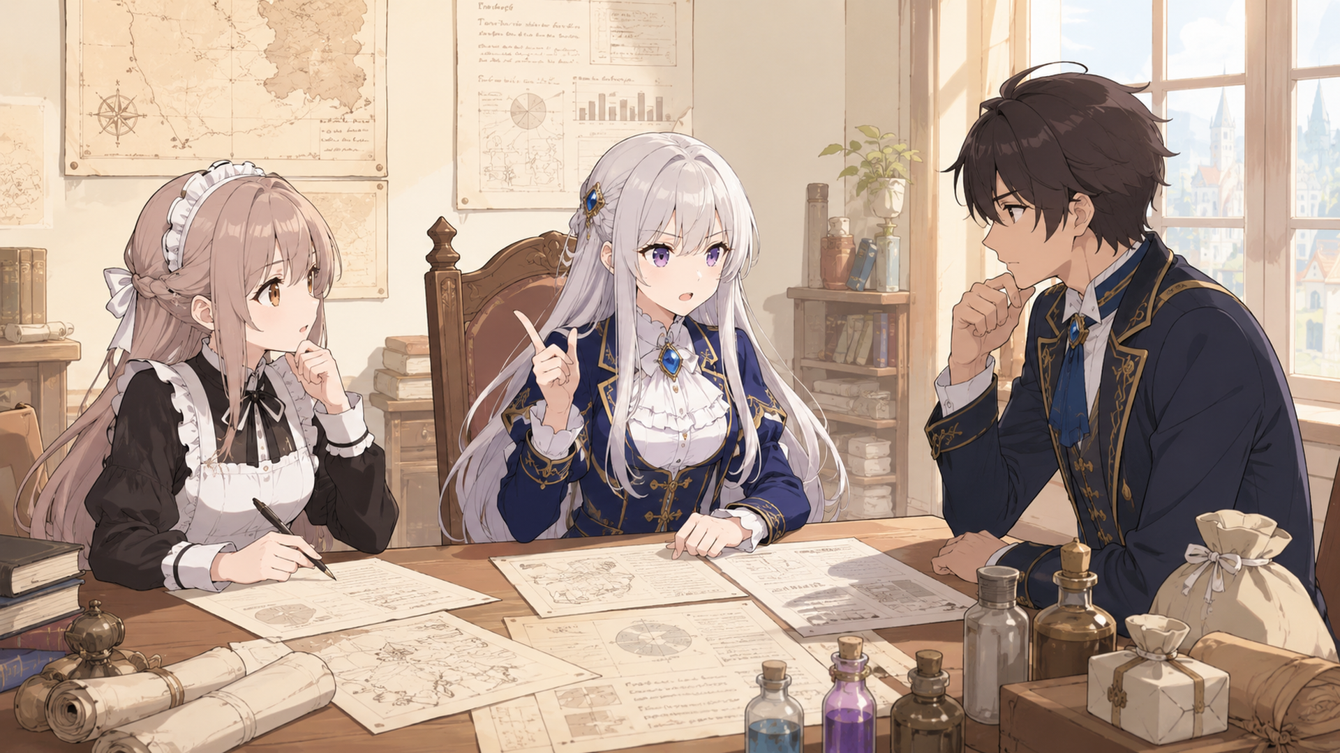 ABEMAとdアニメストアを比較しながらブチ切れ令嬢の配信先を調べるアニメファン